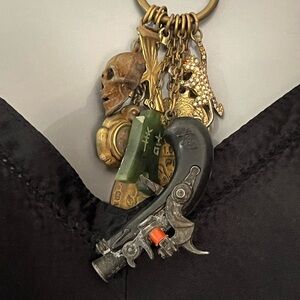 Necklace vintage Pirate Treasure Handmade By Etsy Artist ONE OF A KIND